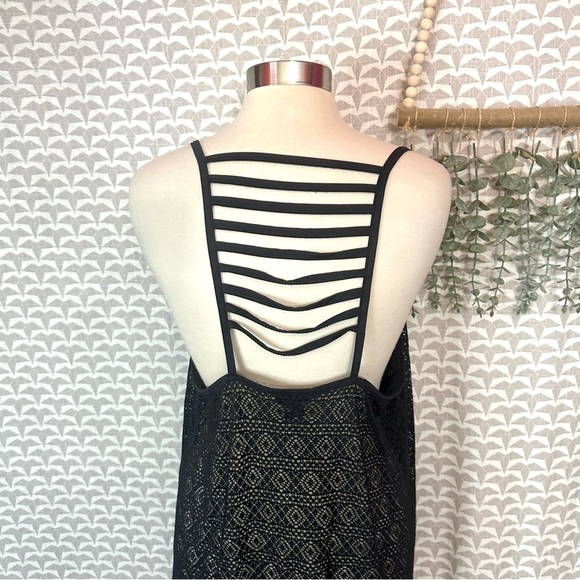 Torrid Black Crochet Cover-Up Dress Beach Swimsuit Plus Size 0 0X Large 12 - Picture 7 of 12